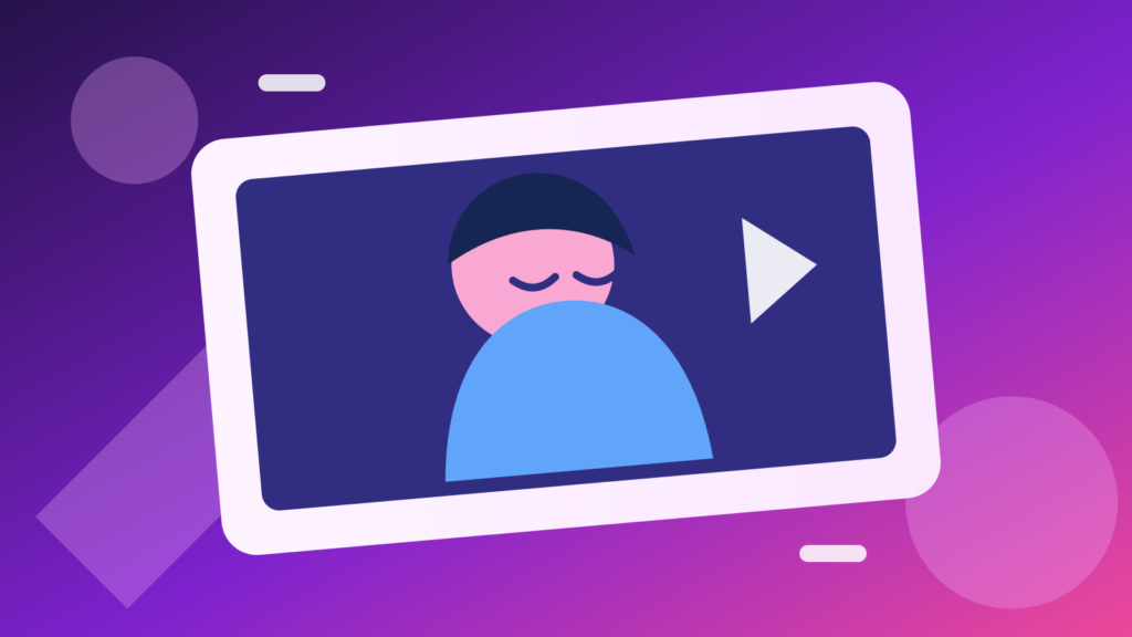 一枚のアニメ調画像から再生可能な短い動画を生成する様子を表した図