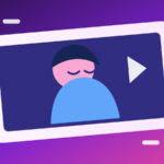 一枚のアニメ調画像から再生可能な短い動画を生成する様子を表した図